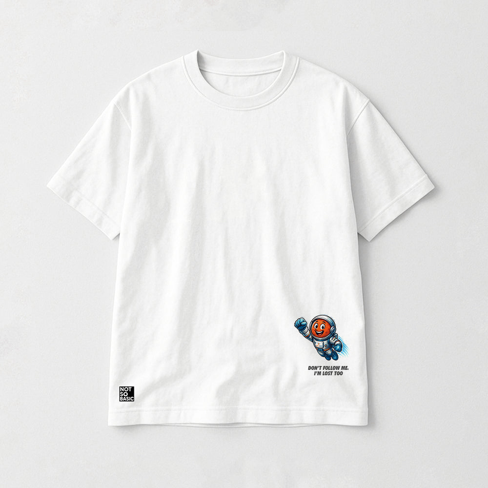 ISRO Space Buddy Tee – Oversized Fit - T-shirt