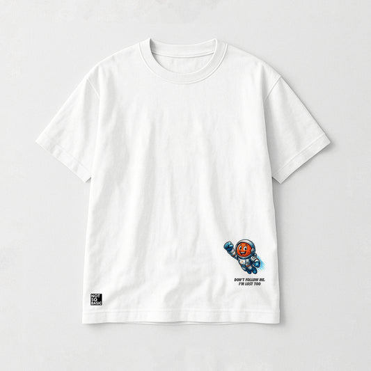 ISRO Space Buddy Tee – Oversized Fit - T-shirt