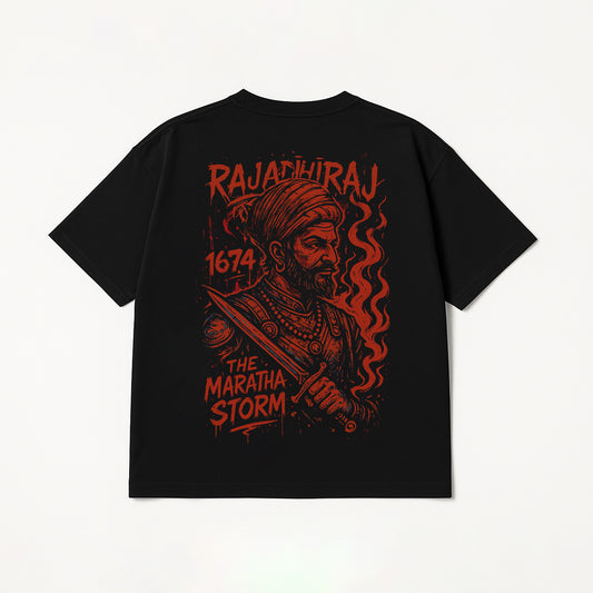 RAJADHIRAJ – The Maratha Storm (Oversized T-Shirt)