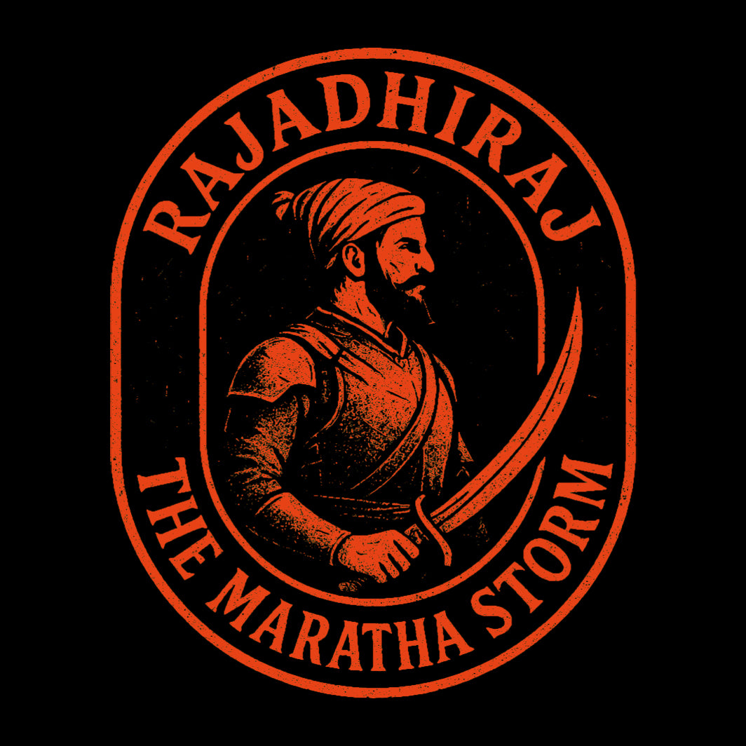 RAJADHIRAJ – The Maratha Storm (Oversized T-Shirt)